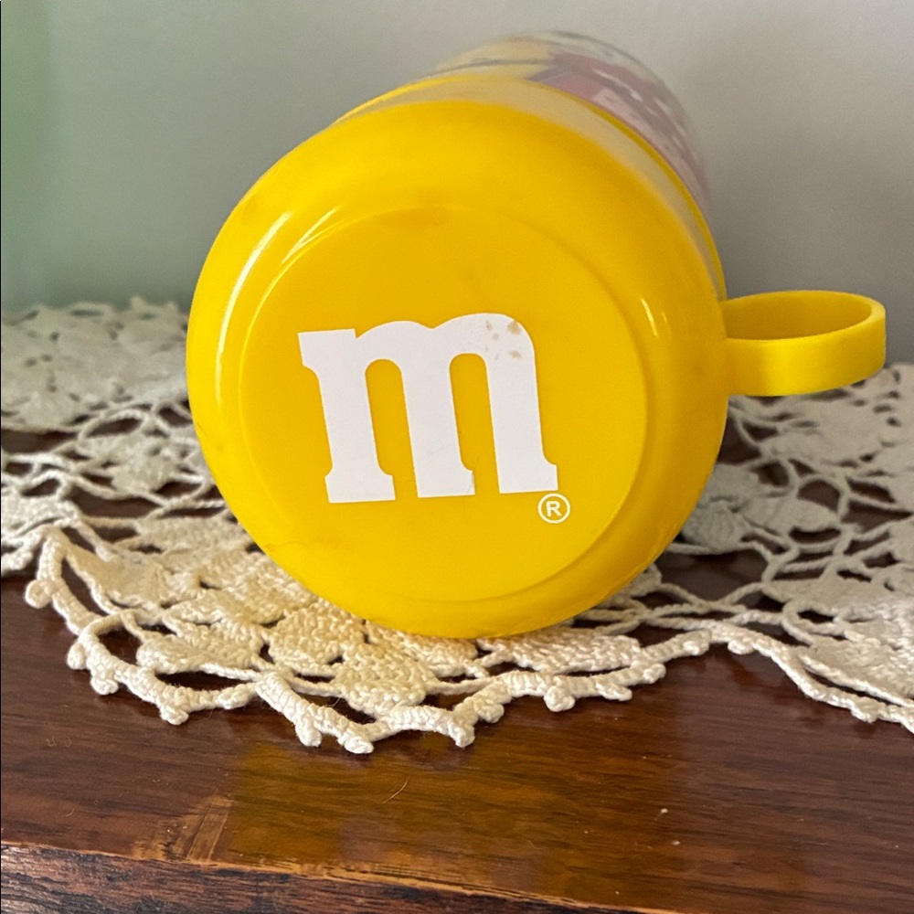 M&M'S Yellow Drinkware with Red, Yellow, and Green Characters - Picture 2 of 4
